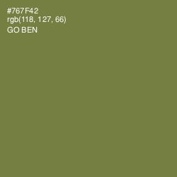 #767F42 - Go Ben Color Image